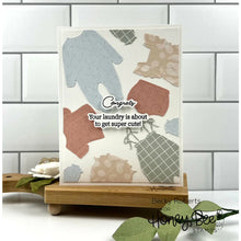 Load image into Gallery viewer, Honey Bee Stamps - Inside: Welcome Baby Sentiments - Stamp Set and Die Set Bundle