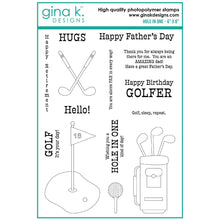 Load image into Gallery viewer, Gina K Designs - Hole In One - Stamp Set and Die Set Bundle