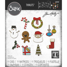 Load image into Gallery viewer, Sizzix - Tim Holtz - Thinlits Dies - Christmas Minis