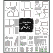 Load image into Gallery viewer, Sizzix - Tim Holtz - Thinlits Dies - Village Collection