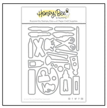 Load image into Gallery viewer, Honey Bee Stamps - Let’s Get Crafty - Stamp Set and Die Set Bundle