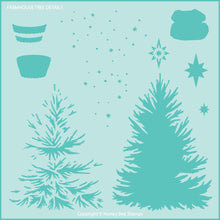 Load image into Gallery viewer, Honey Bee Stamps - Farmhouse Tree Builder - Stamp Set, Die Set and Stencil Bundle