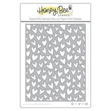 Load image into Gallery viewer, Honey Bee Stamps - Honey Cuts - Whimsical Hearts A2 Cover Plate