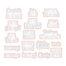 Load image into Gallery viewer, Honey Bee Stamps - Sip Sip Hooray - Stamp Set and Die Set Bundle