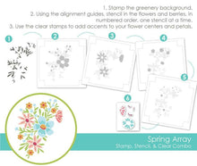 Load image into Gallery viewer, Taylored Expressions - Spring Array - Stamp, Stencil and Die Set Bundle