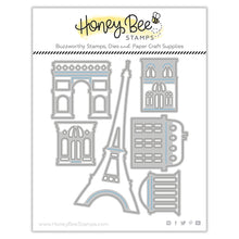 Load image into Gallery viewer, Honey Bee Stamps - Honey Cuts - Paris Skyline