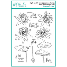 Load image into Gallery viewer, Gina K Designs - Just Breathe - Stamp Set and Die Set Bundle