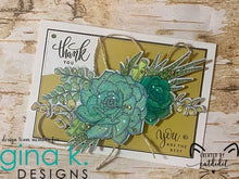 Load image into Gallery viewer, Gina K Designs - Succulent Spray - Stamp Set and Die Set Bundle