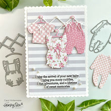 Load image into Gallery viewer, Honey Bee Stamps - Inside: Welcome Baby Sentiments - Stamp Set and Die Set Bundle