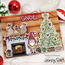 Load image into Gallery viewer, Honey Bee Stamps - Honey Cuts - Barn Wood Planks Dies