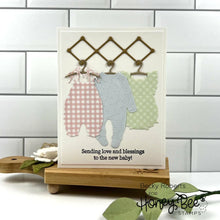 Load image into Gallery viewer, Honey Bee Stamps - Inside: Welcome Baby Sentiments - Stamp Set and Die Set Bundle
