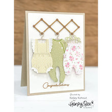 Load image into Gallery viewer, Honey Bee Stamps - Inside: Welcome Baby Sentiments - Stamp Set and Die Set Bundle