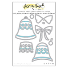 Load image into Gallery viewer, Honey Bee Stamps - Honey Cuts - Layering Holiday Bells
