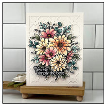Load image into Gallery viewer, Honey Bee Stamps - Daisy Layers Bouquet - Stamp Set, Die Set and Stencil Set Bundle