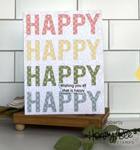 Load image into Gallery viewer, Honey Bee Stamps - Honey Cuts - Lazy Daisy Pierced A2 Cover Plate