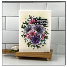 Load image into Gallery viewer, Honey Bee Stamps - Daisy Layers Bouquet - Stamp Set, Die Set and Stencil Set Bundle