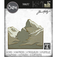 Load image into Gallery viewer, Sizzix - Tim Holtz - Thinlits Dies - Mountain Top