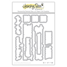 Load image into Gallery viewer, Honey Bee Stamps - Holly Jolly Background - Stamp Set and Die Set Bundle