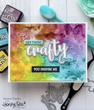 Load image into Gallery viewer, Honey Bee Stamps - Crafty Buzzword - Stamp Set and Die Set Bundle