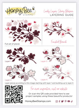 Load image into Gallery viewer, Honey Bee Stamps - Honey Cuts - Lovely Layers: Cherry Blossom