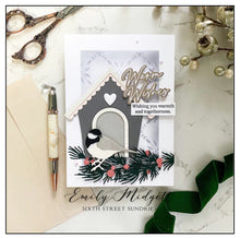 Load image into Gallery viewer, Honey Bee Stamps - Nordic Winter - Set of 2 Background Stencils