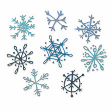 Load image into Gallery viewer, Sizzix - Tim Holtz - Thinlits Dies - Scribbly Snowflakes