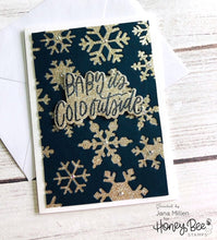 Load image into Gallery viewer, Honey Bee Stamps - Honey Cuts - Layering Snowflakes