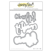 Load image into Gallery viewer, Honey Bee Stamps - Crafty Buzzword - Stamp Set and Die Set Bundle