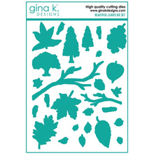 Load image into Gallery viewer, Gina K Designs - Beautiful Leaves - Stamp Set and Die Set Bundle