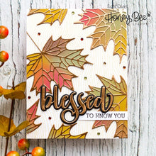 Load image into Gallery viewer, Honey Bee Stamps - Honey Cuts - Lovely Layers: Maple Leaf