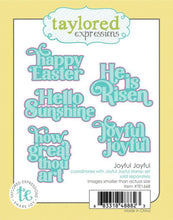 Load image into Gallery viewer, Taylored Expressions - Joyful Joyful - Stamp Set and Die Set Bundle