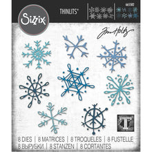 Load image into Gallery viewer, Sizzix - Tim Holtz - Thinlits Dies - Scribbly Snowflakes