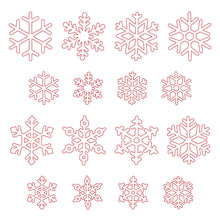Load image into Gallery viewer, Honey Bee Stamps - Honey Cuts - Layering Snowflakes