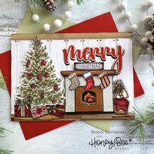 Load image into Gallery viewer, Honey Bee Stamps - Honey Cuts - Barn Wood Planks Dies