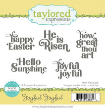 Load image into Gallery viewer, Taylored Expressions - Joyful Joyful - Stamp Set and Die Set Bundle