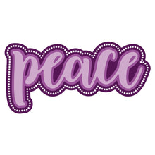 Load image into Gallery viewer, Honey Bee Stamps - Peace Buzzword - Stamp Set and Die Set Bundle