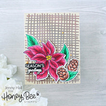 Load image into Gallery viewer, Honey Bee Stamps - Honey Cuts - Burlap A2 Background Plate