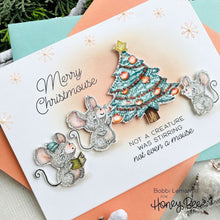 Load image into Gallery viewer, Honey Bee Stamps - Merry Christmouse - Stamp Set and Die Set Bundle