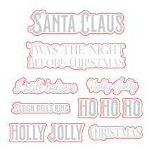 Load image into Gallery viewer, Honey Bee Stamps - Holly Jolly Background - Stamp Set and Die Set Bundle