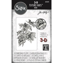 Load image into Gallery viewer, Sizzix - Tim Holtz -3D Texture Fades Embossing Folder - Mini Poinsettia