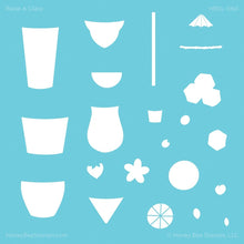 Load image into Gallery viewer, Honey Bee Stamps - Raise A Glass - Stamp Set, Die Set and Stencil Bundle