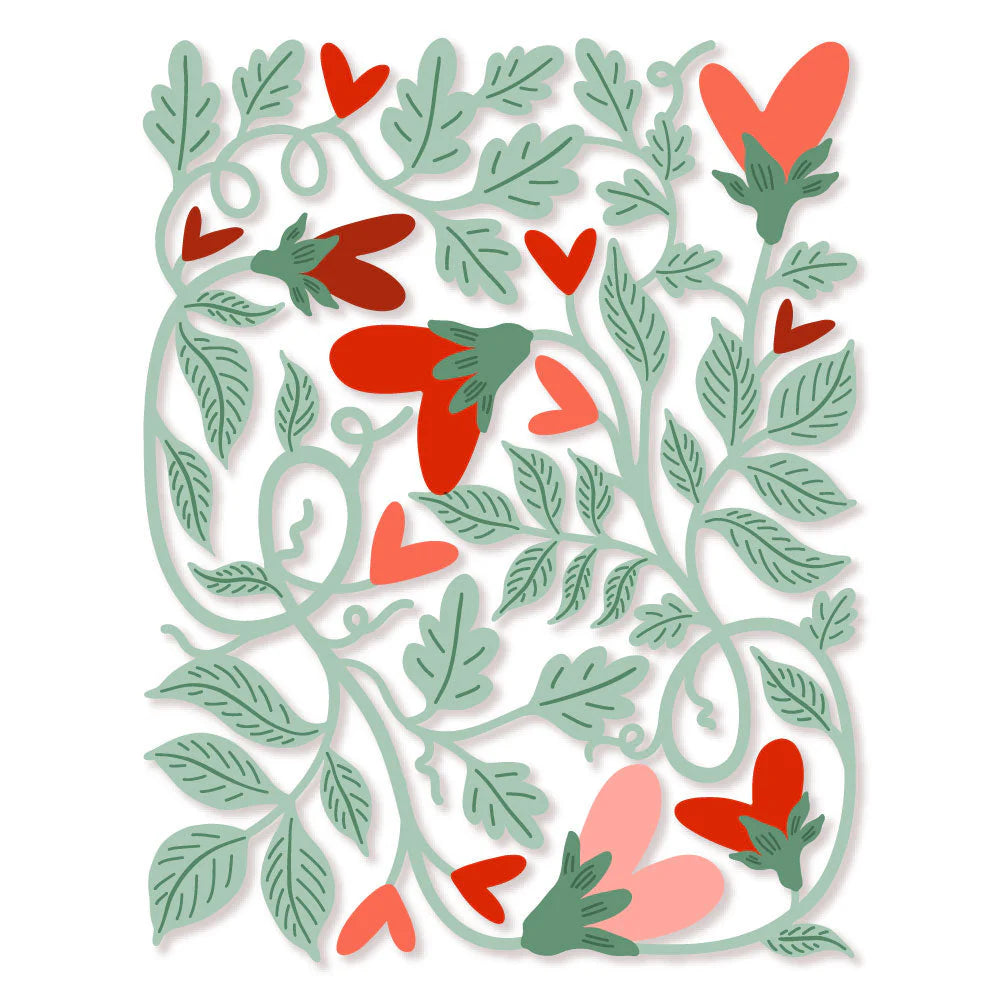 Honey Bee Stamps - Honey Cuts - Lovely Layers: Vines of Love