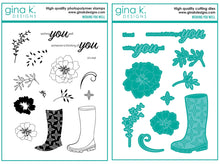 Load image into Gallery viewer, Gina K Designs - Wishing You Well - Stamp Set and Die Set Bundle
