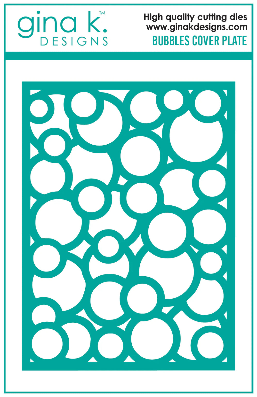 Gina K Designs - Bubbles Cover Plate