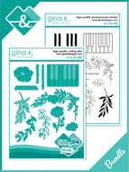 Gina K Designs - Life is the Song - Stamp Set and Die Set Bundle