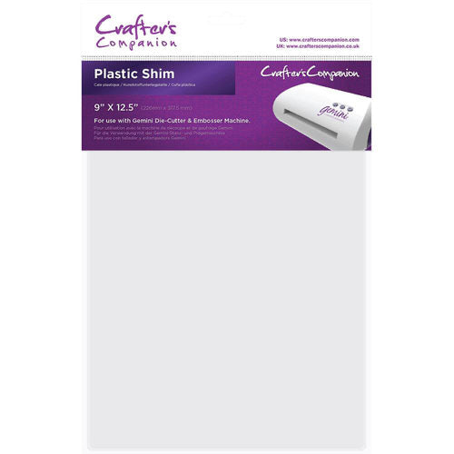 Crafter’s Companion - Gemini Plastic Shim 9” x 12.5”