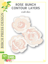 Load image into Gallery viewer, Birch Press Design - Rose Bunch Contour Layers - Style 57495
