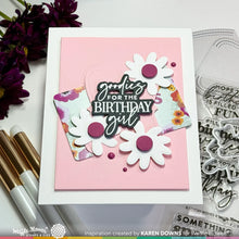 Load image into Gallery viewer, Waffle Flower - Birthday Wishes Combo - Stamp Set and Die Set Bundle
