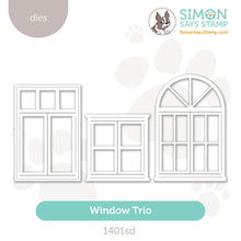 Load image into Gallery viewer, Simon Says Stamp - Window Trio Dies
