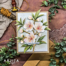 Load image into Gallery viewer, Gina K Designs - Peach Blossoms - Stamp Set and Die Set Bundle
